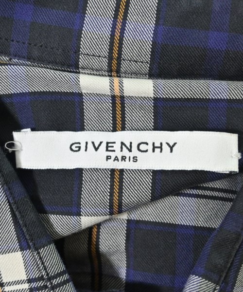 GIVENCHY（ジバンシィ）カジュアルシャツ 紺 サイズ:40(S位) メンズ/2200614115116