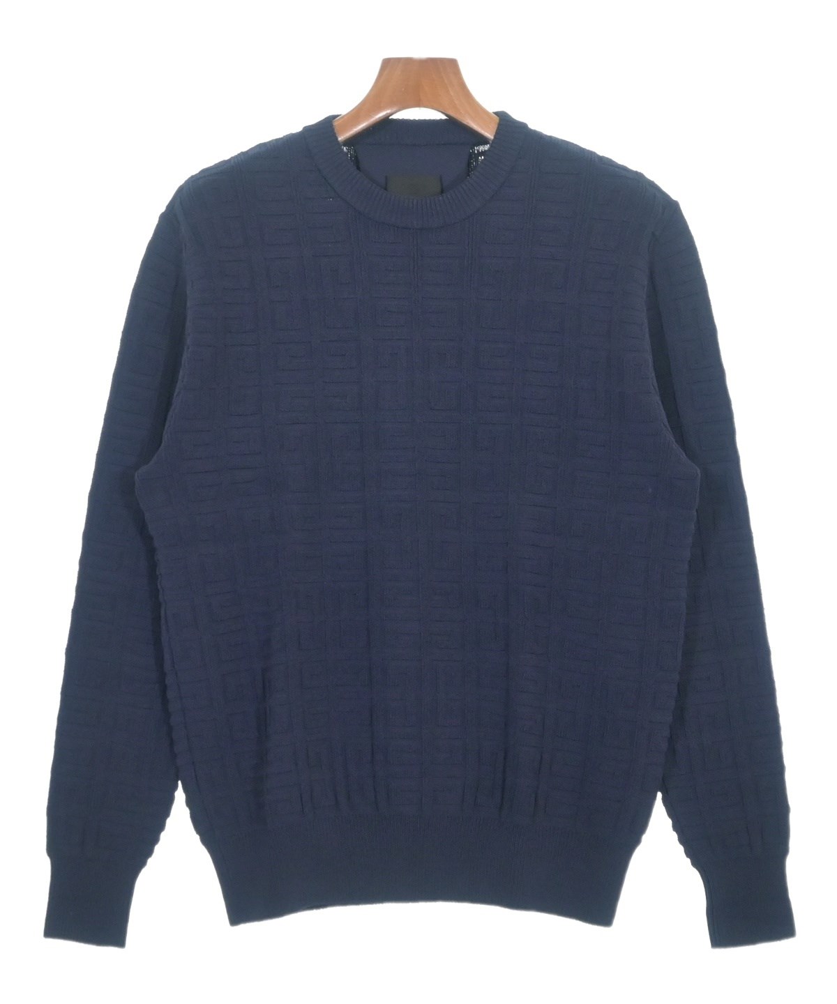 ジバンシー ニット GIVENCHY（ジバンシィ）ニット・セーター 紺 サイズ:XS メンズ