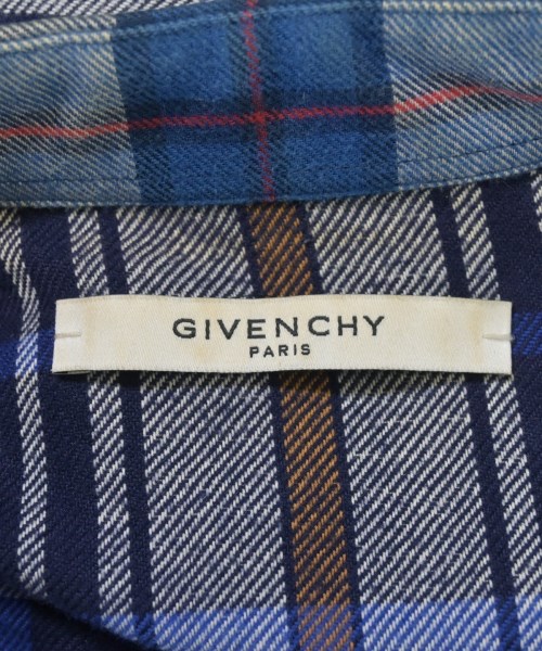 GIVENCHY（ジバンシィ）カジュアルシャツ 青 サイズ:37(XS位) メンズ/2200618273065