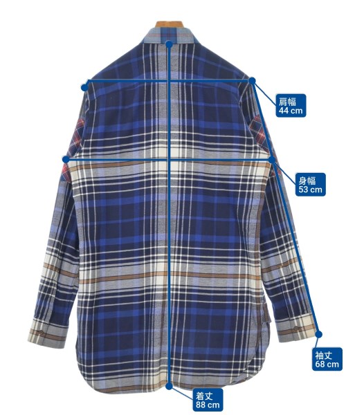 GIVENCHY（ジバンシィ）カジュアルシャツ 青 サイズ:37(XS位) メンズ/2200618273065