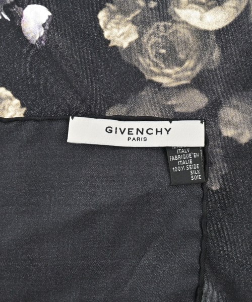 GIVENCHY（ジバンシィ）バンダナ・スカーフ 黒 サイズ:- レディース/2200618613144