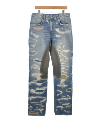 美品　GIVENCHY デニム ジーンズ パンツ ブラック　レザー　L 33 2020725Y0014_m2_a001.jpg