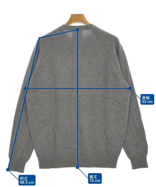 GIVENCHY（ジバンシィ）ニット・セーター グレー サイズ:S メンズ/2200670530472