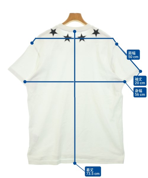 GIVENCHY（ジバンシィ）Tシャツ・カットソー 白 サイズ:S メンズ/2200678283066