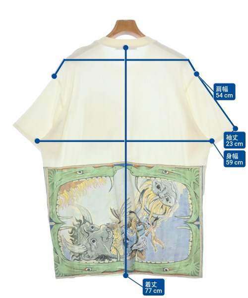 GIVENCHY（ジバンシィ）Tシャツ・カットソー 白 サイズ:M メンズ/2200691802251