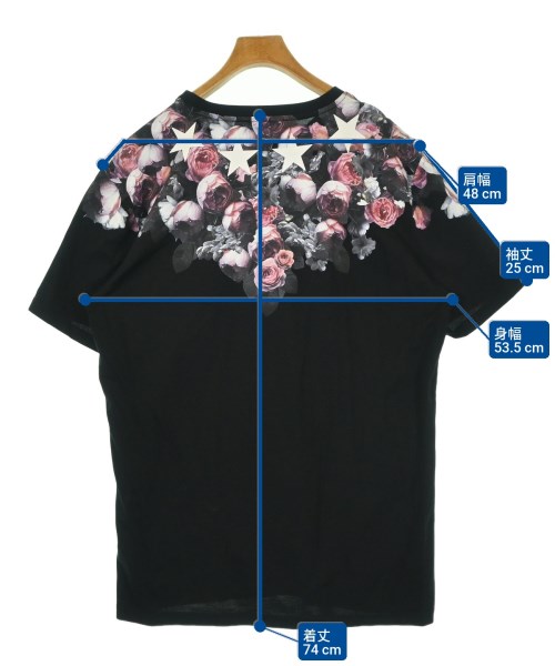 GIVENCHY（ジバンシィ）Tシャツ・カットソー 黒 サイズ:L メンズ/2200692097441
