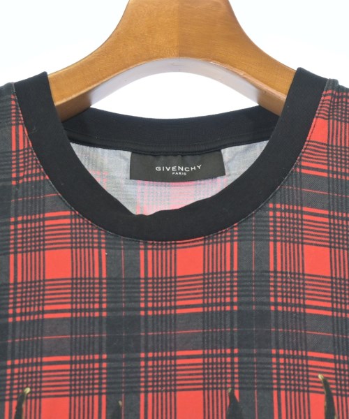 GIVENCHY（ジバンシィ）Tシャツ・カットソー 赤 サイズ:XL メンズ/2200692195086