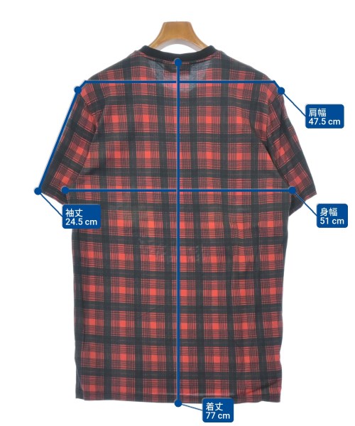 GIVENCHY（ジバンシィ）Tシャツ・カットソー 赤 サイズ:XL メンズ/2200692195086