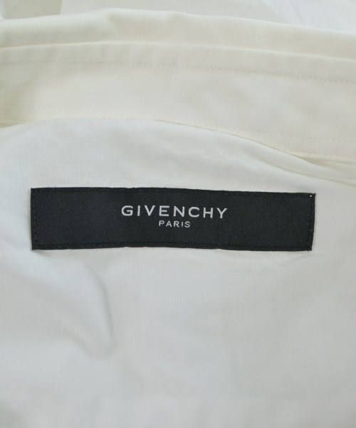 GIVENCHY（ジバンシィ）カジュアルシャツ 白 サイズ:40(L位) メンズ/2200655094081