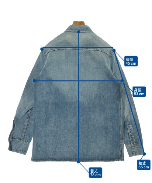 GIVENCHY（ジバンシィ）カジュアルシャツ 青 サイズ:S メンズ/2200655636144