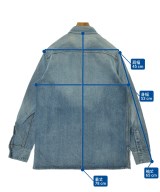 GIVENCHY（ジバンシィ）カジュアルシャツ 青 サイズ:S メンズ/2200655636144