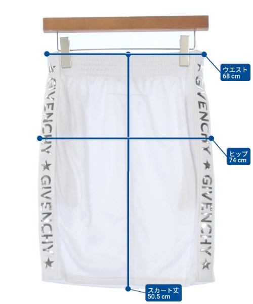 GIVENCHY（ジバンシィ）ミニスカート 白 サイズ:36(XS位) レディース/2200657894030