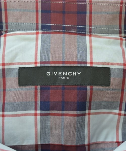 GIVENCHY（ジバンシィ）カジュアルシャツ 赤 サイズ:38(S位) メンズ/2200658773167
