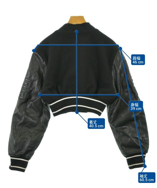 GIVENCHY（ジバンシィ）スタジャン 黒 サイズ:36(XS位) レディース/2200712031011