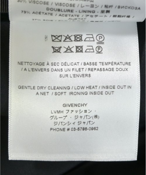 GIVENCHY（ジバンシィ）ひざ丈スカート 黒 サイズ:36(XS位) レディース/2200712031059