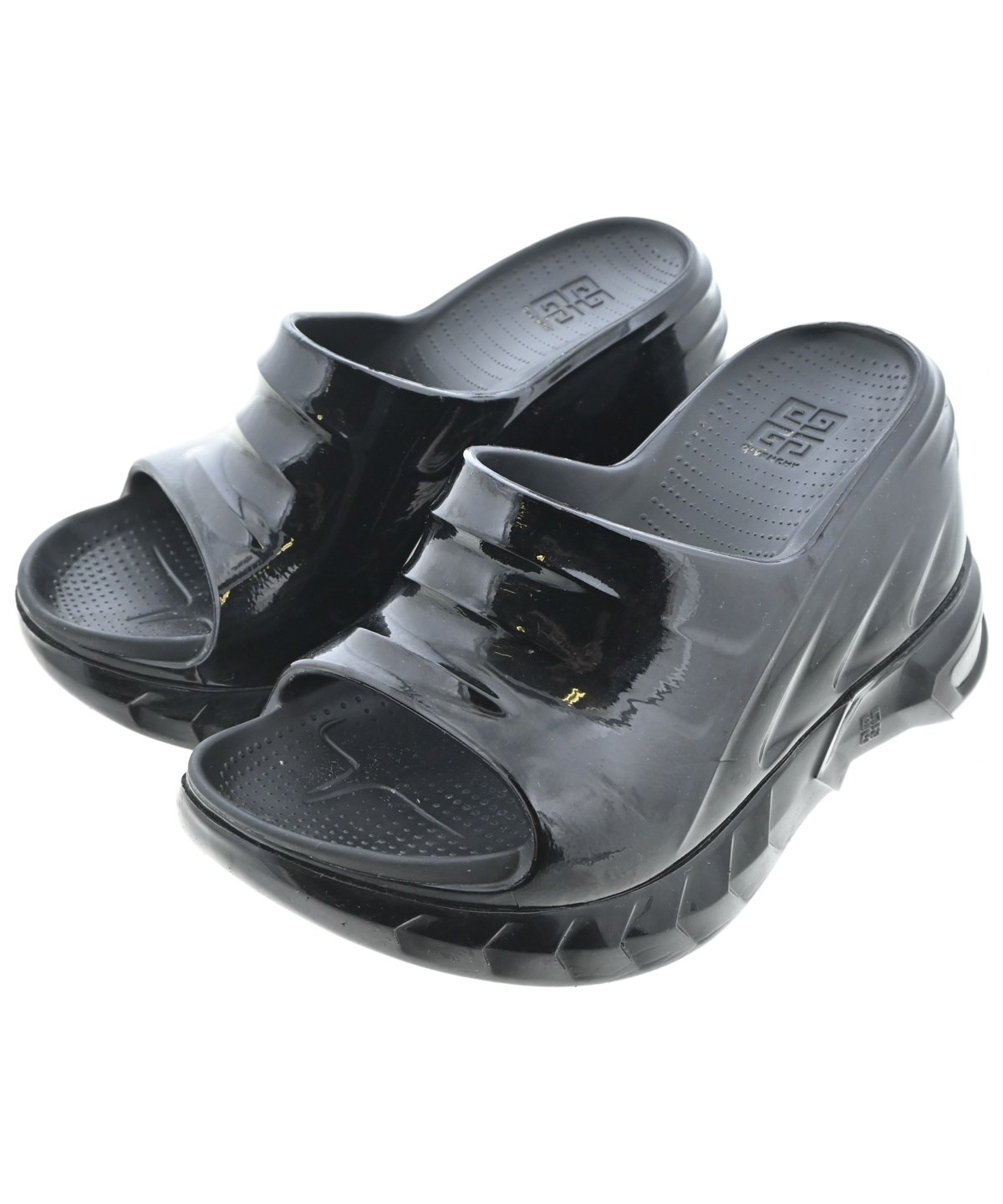 GIVENCHY ブラックサンダル サイズ36 GIVENCHY（ジバンシィ）サンダル 黒 サイズ:EU36(22.5cm位) レディース