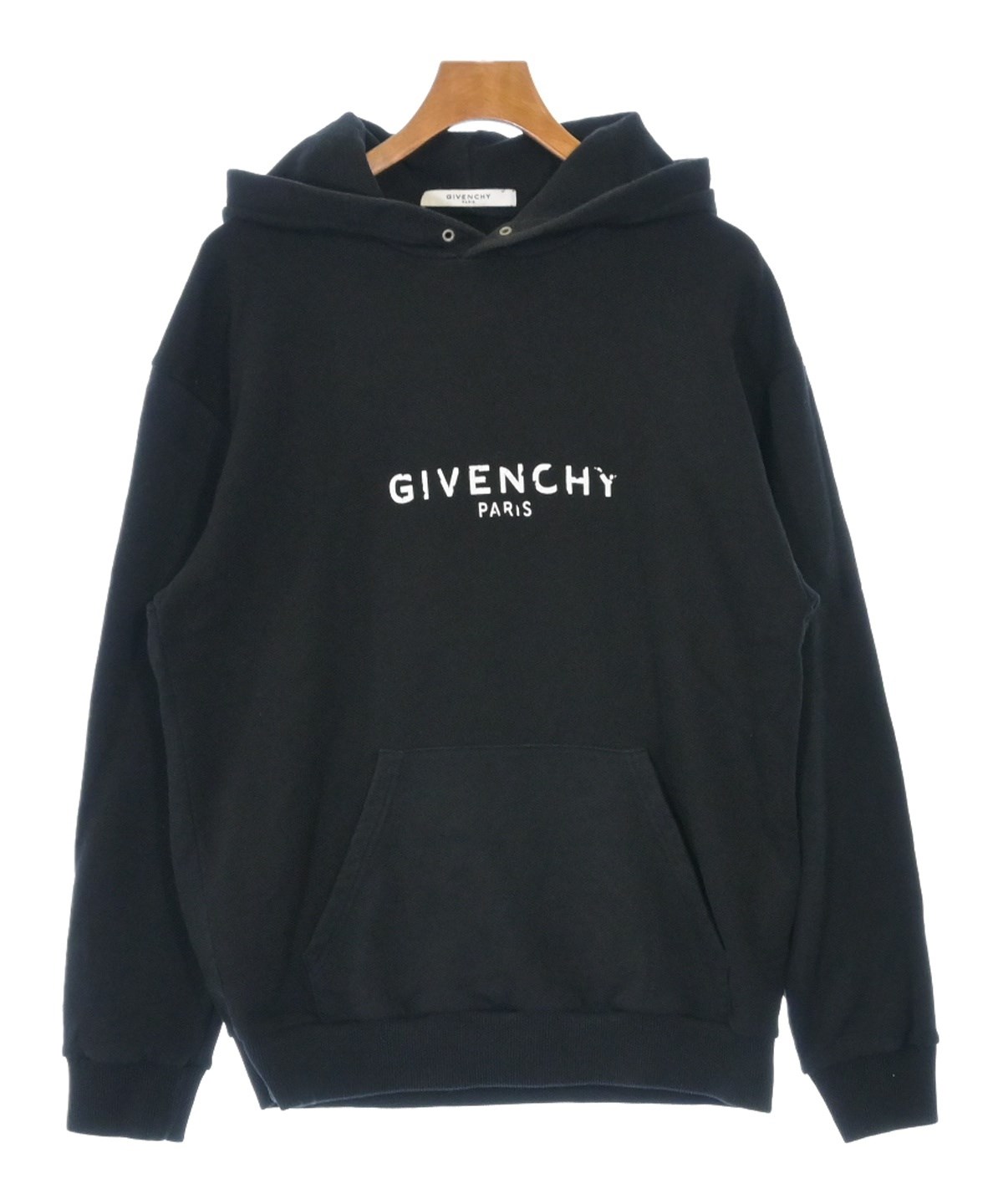 GIVENCHY ジバンシー パーカー L 黒 【古着】【中古】【送料無料】 GIVENCHY（ジバンシィ）パーカー 黒 サイズ:L メンズ/2200648130017