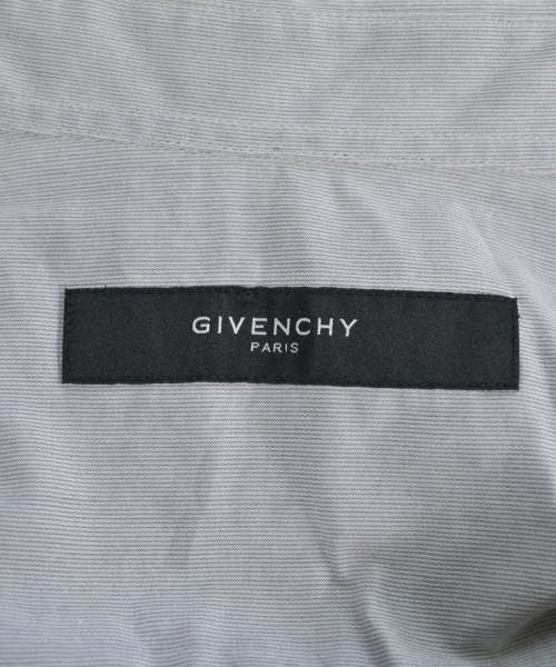 GIVENCHY（ジバンシィ）カジュアルシャツ グレー サイズ:-(S位) メンズ/2200645035230