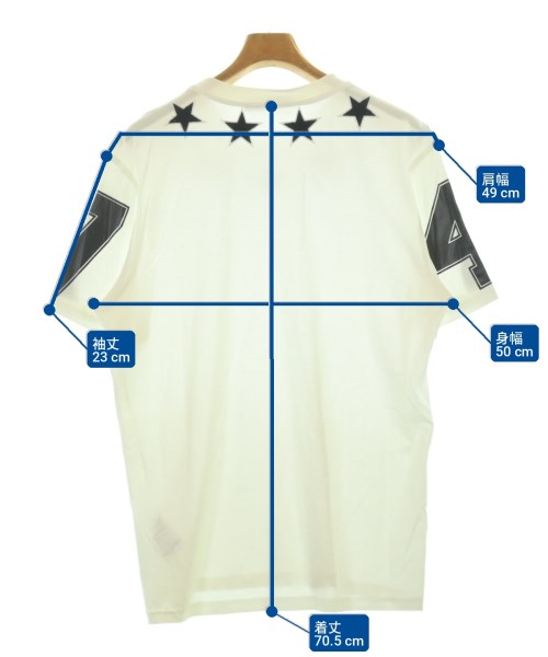 GIVENCHY（ジバンシィ）Tシャツ・カットソー 白 サイズ:XL メンズ/2200700832156