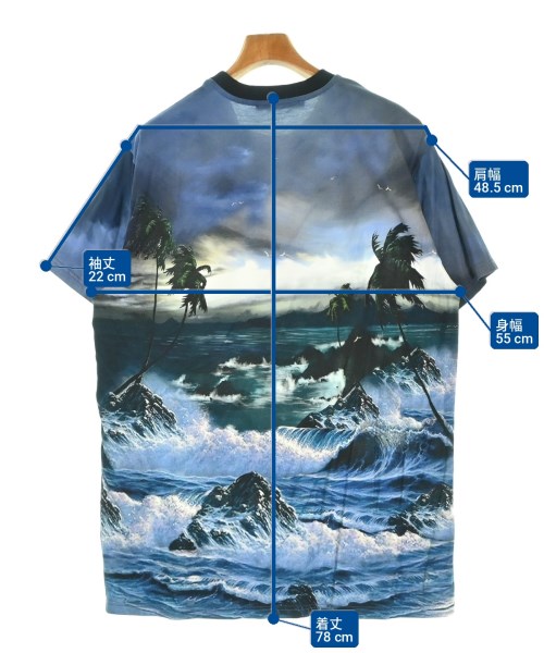 GIVENCHY（ジバンシィ）Tシャツ・カットソー 青 サイズ:S メンズ/2200701622411