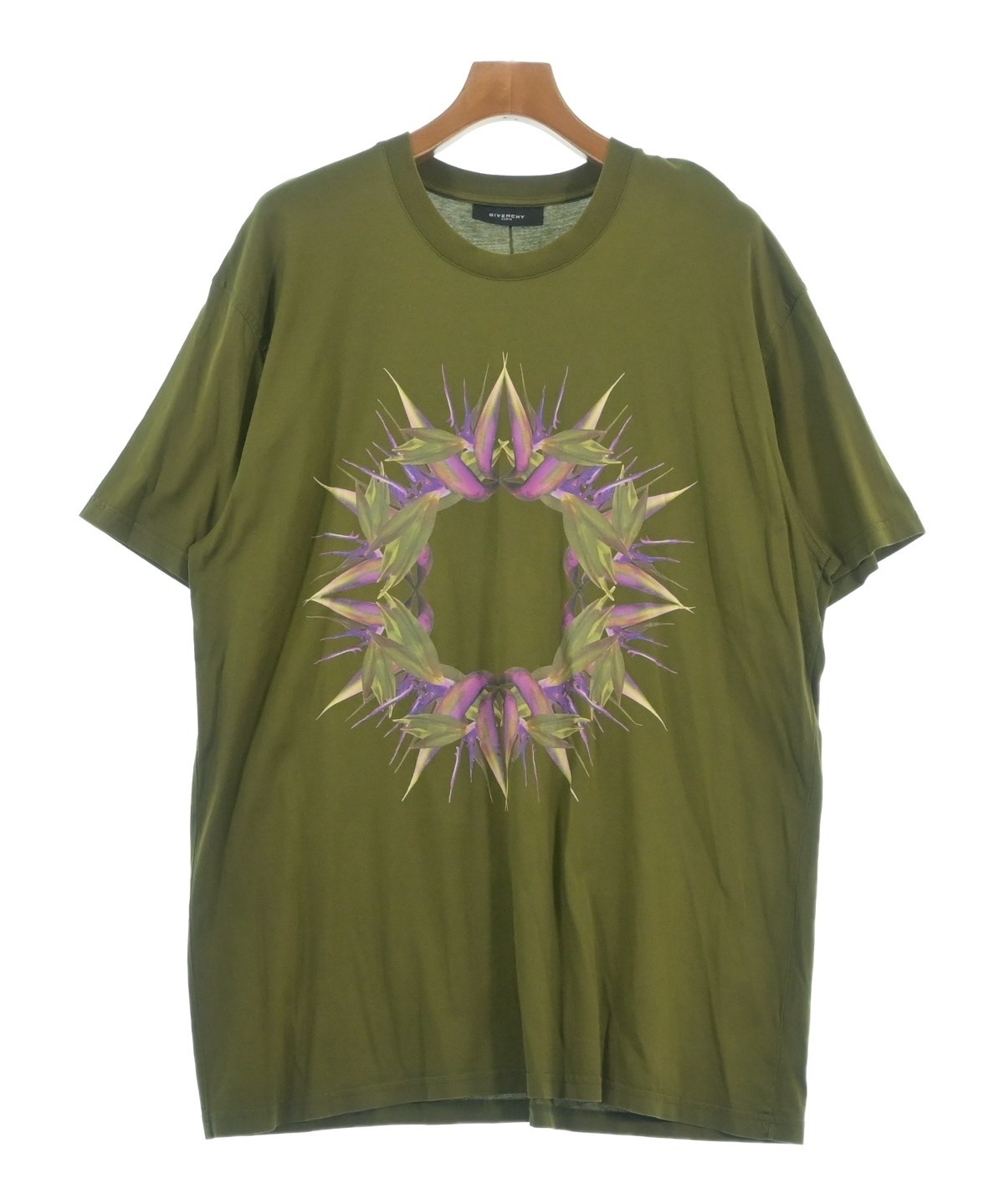 GIVENCHY（ジバンシィ）Tシャツ・カットソー カーキ サイズ:M メンズ