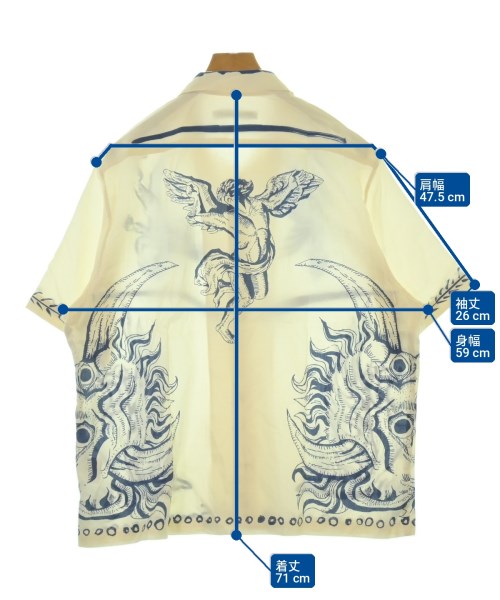 GIVENCHY（ジバンシィ）カジュアルシャツ 白 サイズ:41(XL位) メンズ/2200702446436