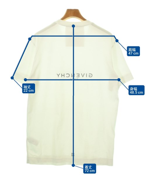 GIVENCHY（ジバンシィ）Tシャツ・カットソー 白 サイズ:L メンズ/2200704923454