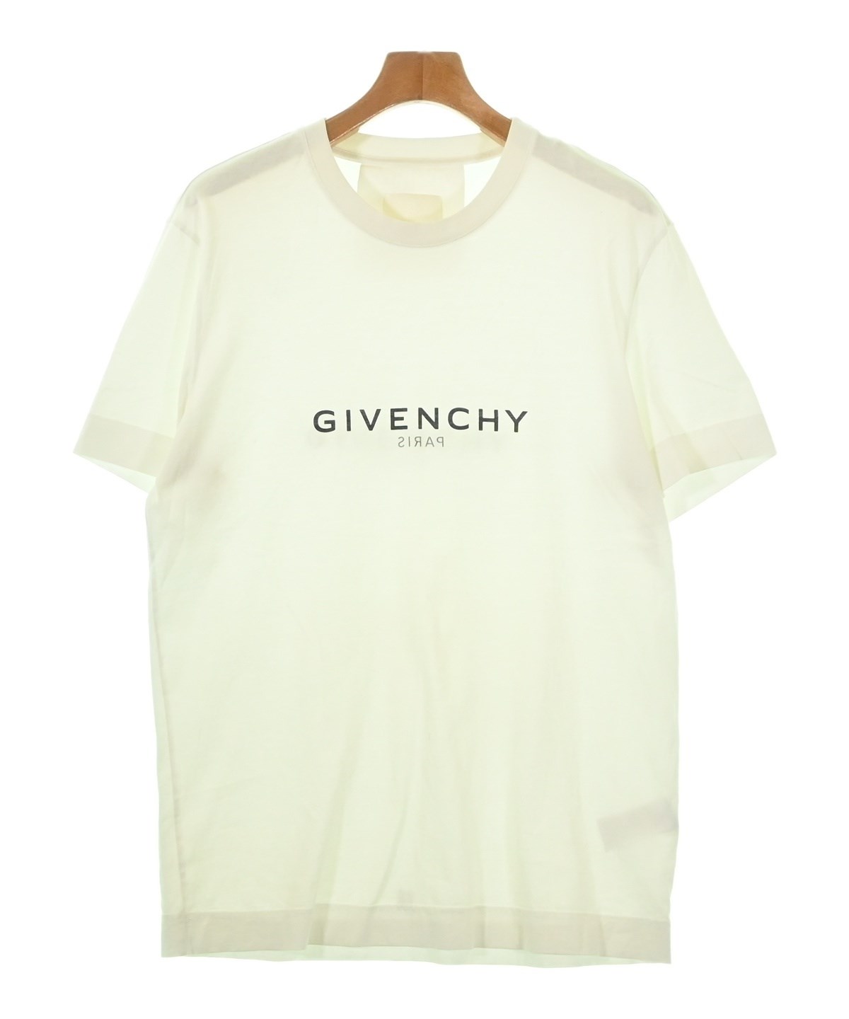【美品】GIVENCHY ジバンシィ メンズTシャツ ホワイト Mサイズ GIVENCHY（ジバンシィ）Tシャツ・カットソー 白 サイズ:L メンズ
