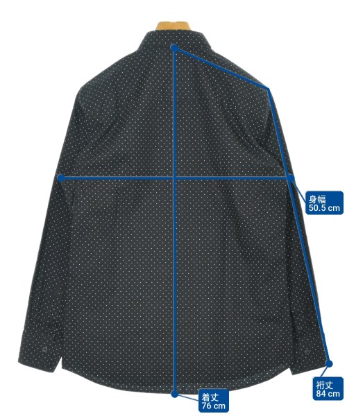 GIVENCHY（ジバンシィ）カジュアルシャツ 紺 サイズ:39(M位) メンズ/2200704297821