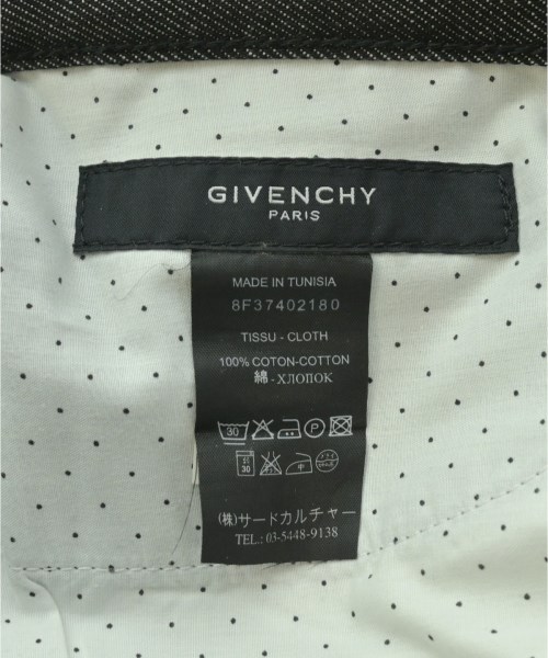 GIVENCHY（ジバンシィ）デニムパンツ 黒 サイズ:28(S位) メンズ/2200707979076