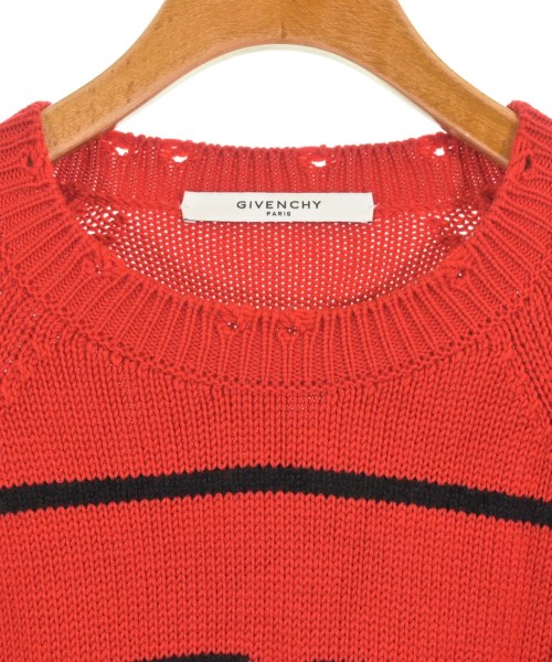 GIVENCHY（ジバンシィ）ニット・セーター 赤 サイズ:XS メンズ/2200704992054