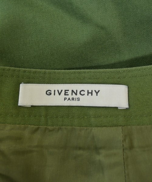 GIVENCHY（ジバンシィ）ひざ丈スカート 緑 サイズ:42(M位) レディース/2200710130082