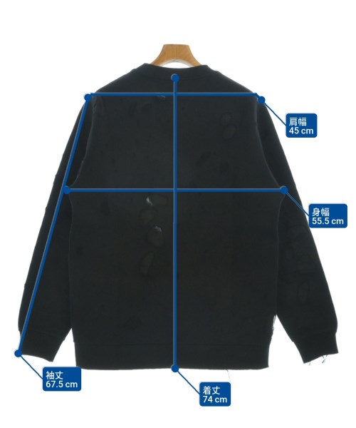 GIVENCHY（ジバンシィ）スウェット 黒 サイズ:M メンズ/2200663263035