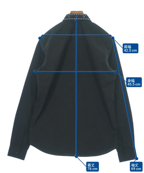 GIVENCHY（ジバンシィ）カジュアルシャツ 黒 サイズ:-(M位) メンズ/2200667196049