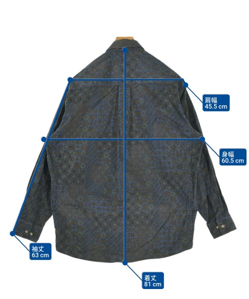 GIVENCHY（ジバンシィ）カジュアルシャツ 青 サイズ:M メンズ/2200667488113