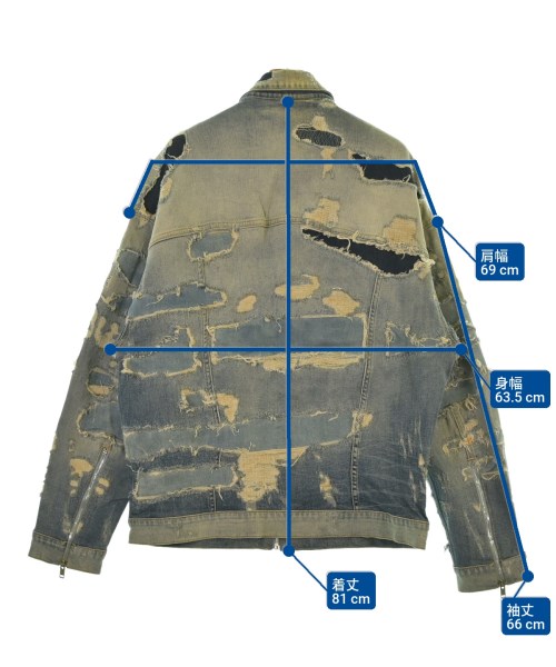 GIVENCHY（ジバンシィ）デニムジャケット 青 サイズ:S メンズ/2200669125047