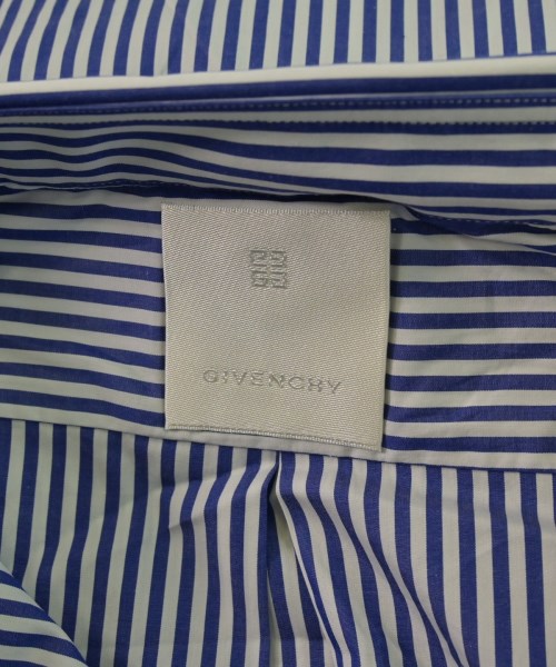 GIVENCHY（ジバンシィ）カジュアルシャツ 青 サイズ:40(L位) メンズ/2200669125054