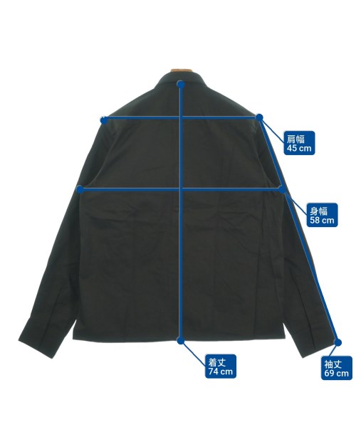 GIVENCHY（ジバンシィ）カジュアルシャツ 黒 サイズ:43(XXL位) メンズ/2200669125085