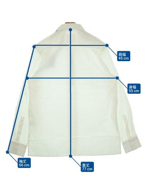 GIVENCHY（ジバンシィ）カジュアルシャツ 白 サイズ:38(S位) メンズ/2200669125122