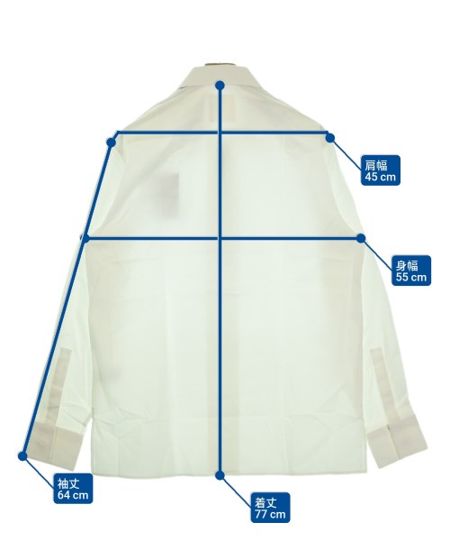 GIVENCHY（ジバンシィ）カジュアルシャツ 白 サイズ:39(M位) メンズ/2200669125139