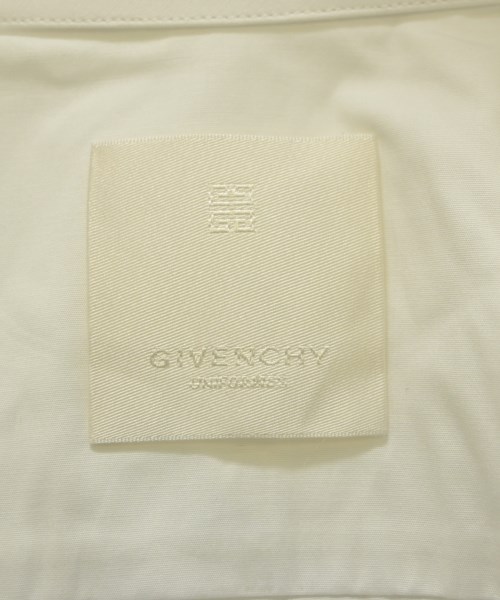 GIVENCHY（ジバンシィ）カジュアルシャツ 白 サイズ:36(XS位) メンズ/2200669125146