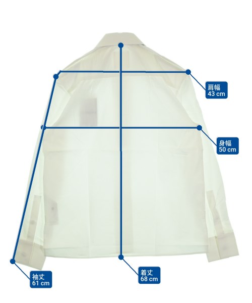 GIVENCHY（ジバンシィ）カジュアルシャツ 白 サイズ:36(XS位) メンズ/2200669125146