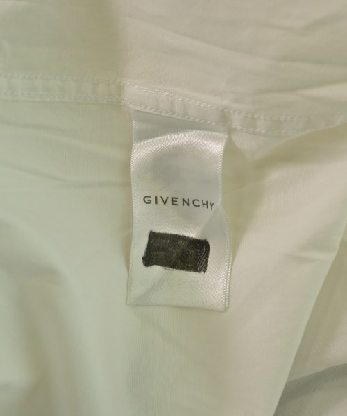 GIVENCHY（ジバンシィ）カジュアルシャツ 白 サイズ:37(XS位) メンズ/2200669125177