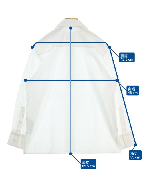 GIVENCHY（ジバンシィ）カジュアルシャツ 白 サイズ:36(XS位) レディース/2200669125214