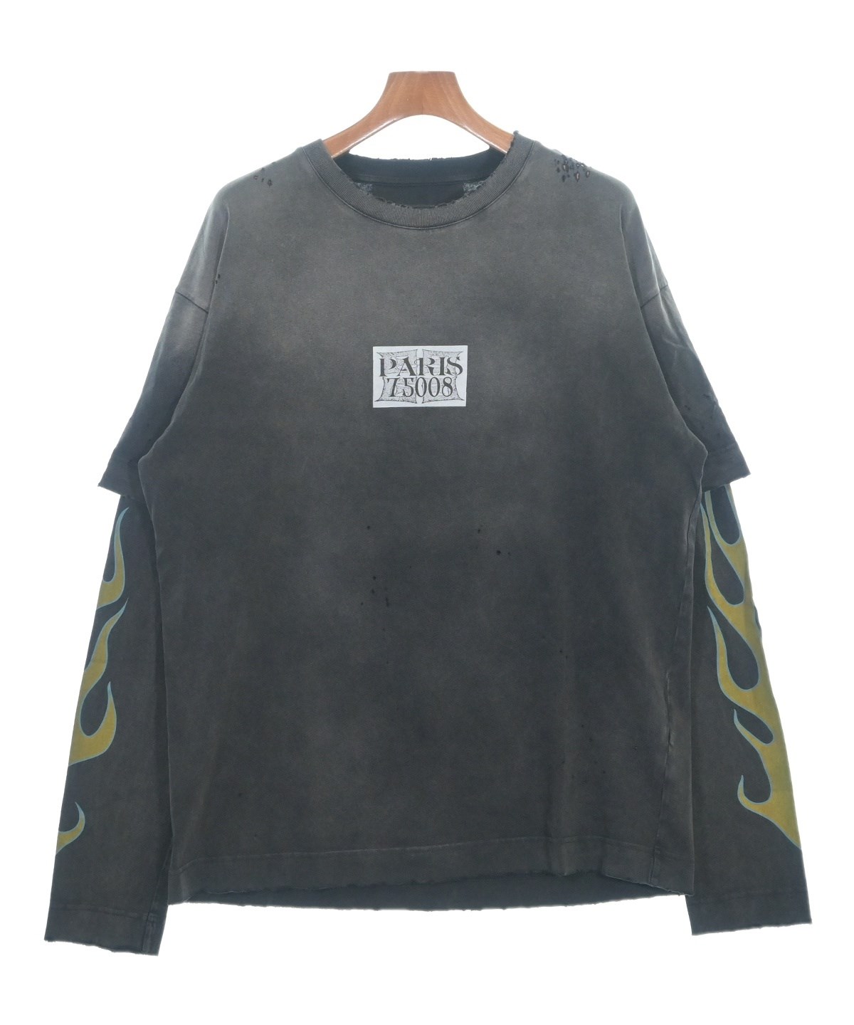 GIVENCHY（ジバンシィ）Tシャツ・カットソー グレー サイズ:M メンズ 