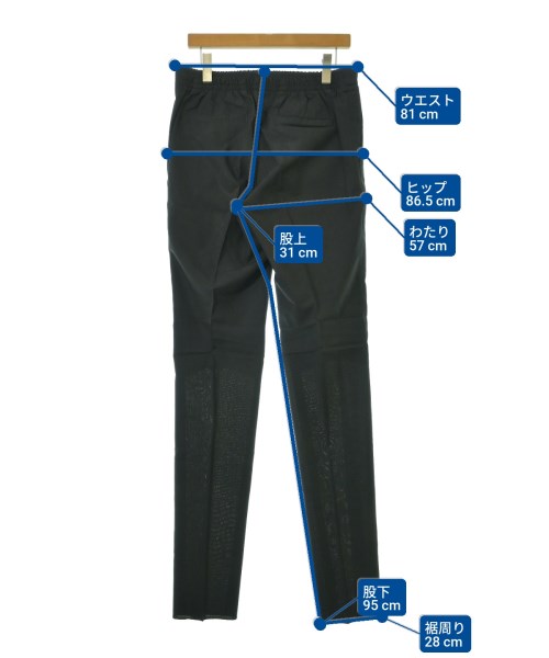 GIVENCHY（ジバンシィ）スラックス 黒 サイズ:50(XL位) メンズ/2200669125412