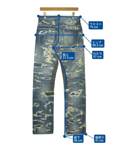 GIVENCHY（ジバンシィ）デニムパンツ 青 サイズ:-(M位) メンズ/2200669125474