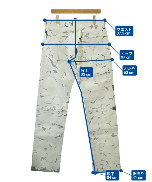 GIVENCHY（ジバンシィ）デニムパンツ 白 サイズ:33(L位) メンズ/2200669125504