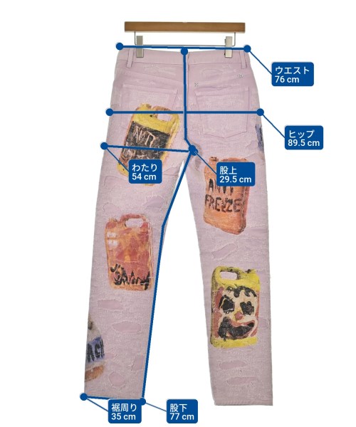 GIVENCHY（ジバンシィ）デニムパンツ ピンク サイズ:28(L位) レディース/2200669125511