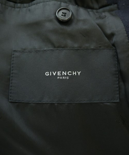 GIVENCHY（ジバンシィ）チェスターコート 紺 サイズ:50(XL位) メンズ/2200666461100
